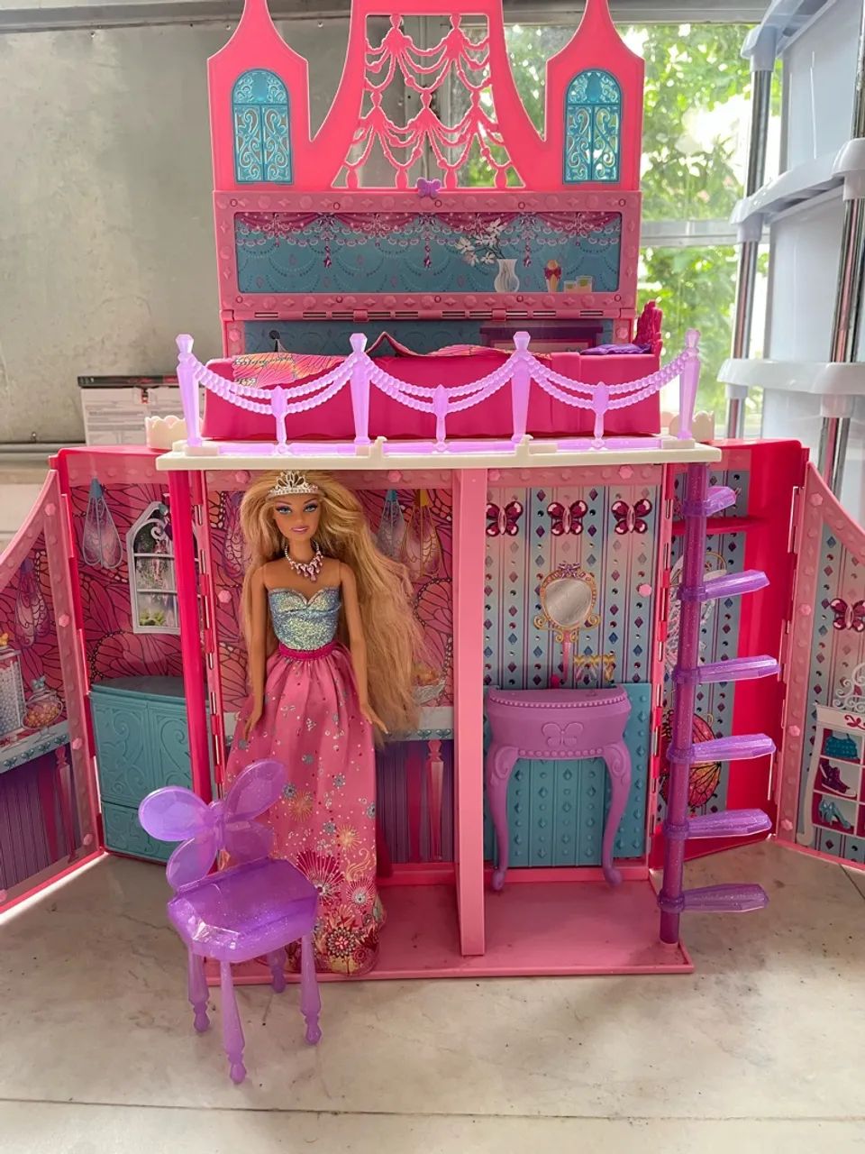 Barbie princesa + maleta