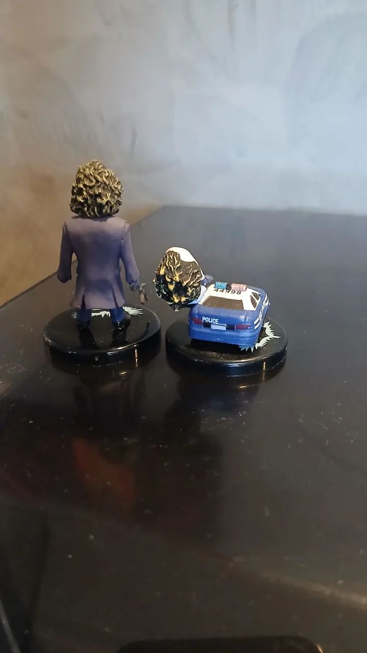 Miniaturas colecionáveis do Coringa. 6cm e 3 cm de altura <br> - Foto 3