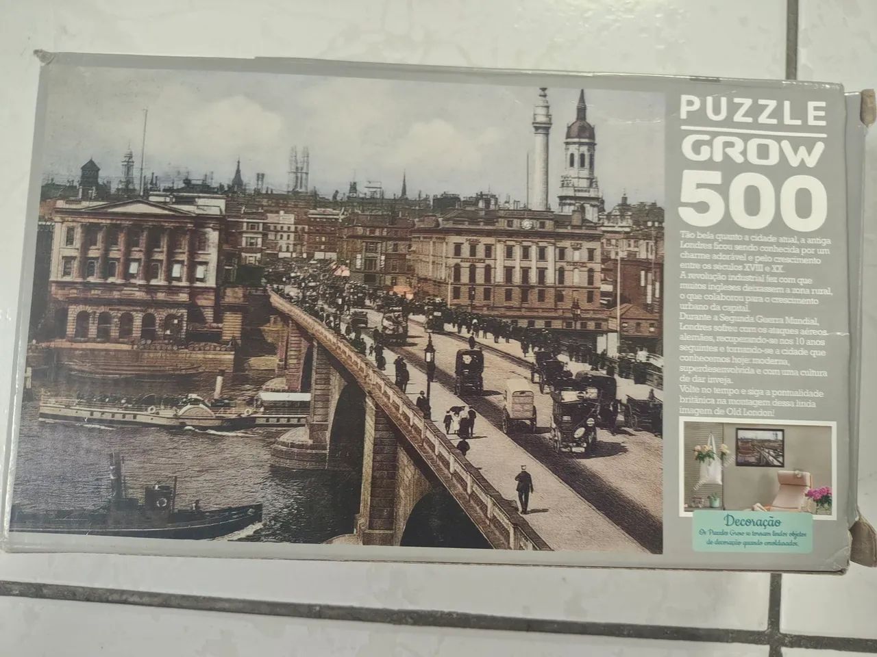 Quebra cabeça 500 pe ças  - Foto 2