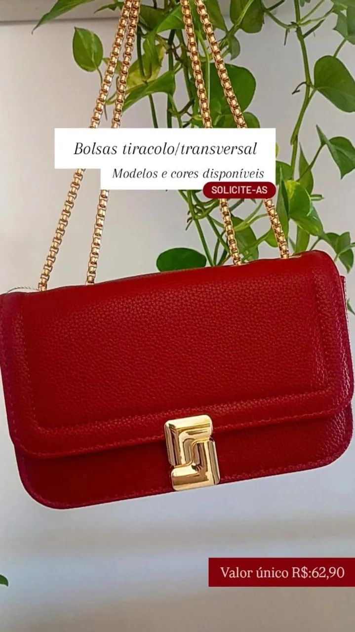 Bolsas femininas lindas!!!