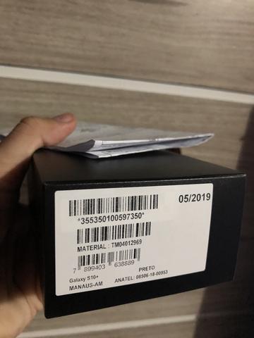 Samsung Galaxy s10+ plus 128gb branco, preto ou azul, lacrado com nf - Foto 3
