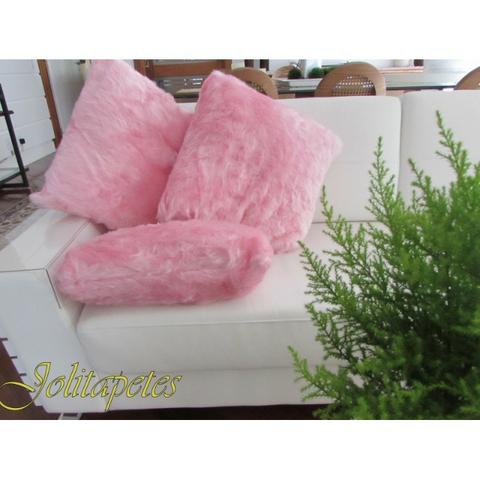 Promoção Fecha Mês Kit 2 Almofadas Importadas 45x45cm. Escolha a cor que quiser ! - Foto 2