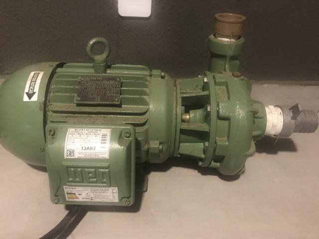 Vendo motor bomba 7,5 vc irrigação novo - Foto 3