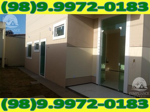 4I1Excelente Casa Nova Com Dois Quartos No Altos Do Turu - Foto 4