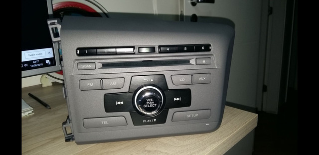Rádio Cd/mp3 Player Original Honda New Civic 2012 2013 2014
