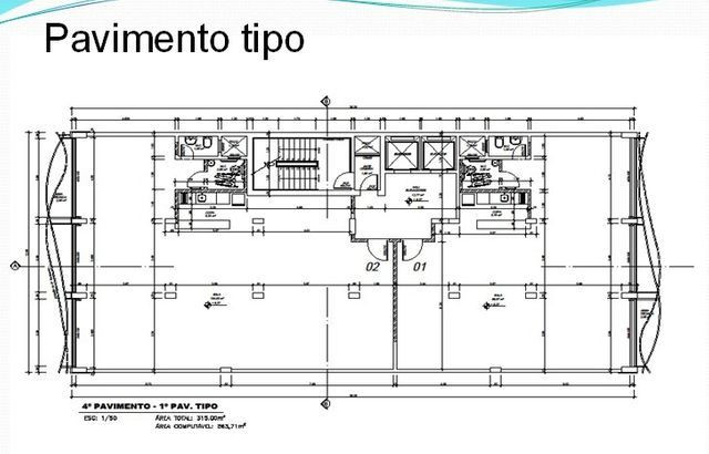 Baixou!! Vendo Prédio com 8 pavimentos, 2.660m² construído e 10 vagas - R$ 5.000.000 - Foto 4