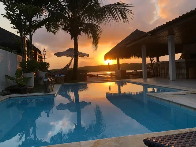 Casa Beira Mar e Beira Rio com Piscina - Toquinho