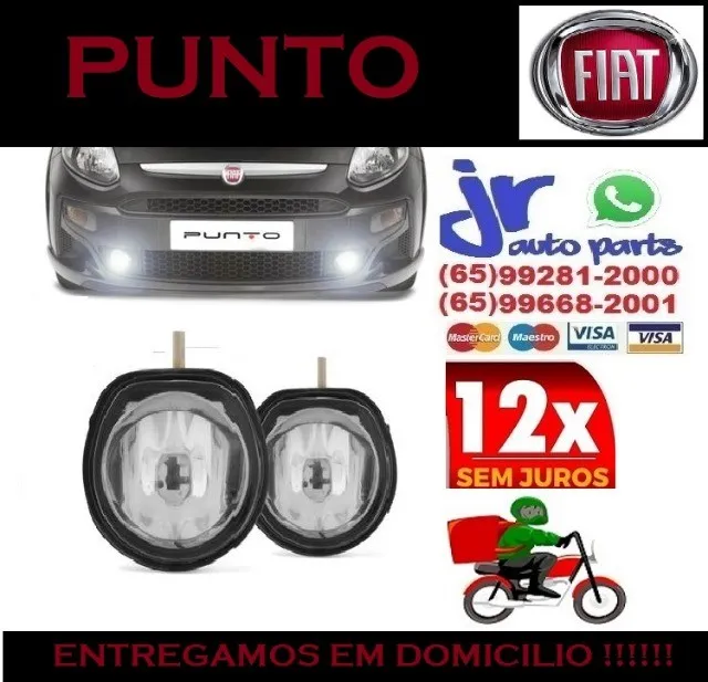 Par Farol Milha Punto 2013 2014 2015 Auxiliar Neblina
