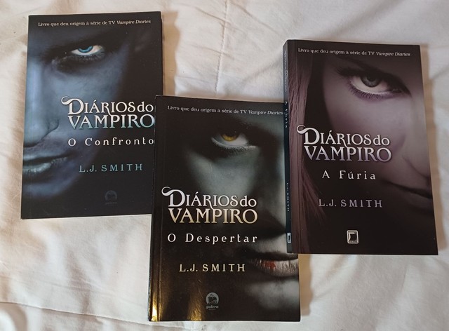 Livros Diarios de um Vampiro - The Vampire Diaries