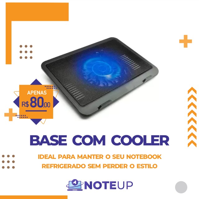 Base com cooler