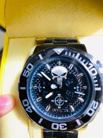Invicta The Punisher (NOVO) - colab Marvel - Foto 3