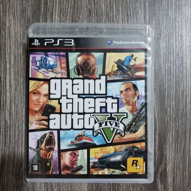 Jpgo Ps3 Gta V, Jogo de Videogame Ps3 Usado 64482035