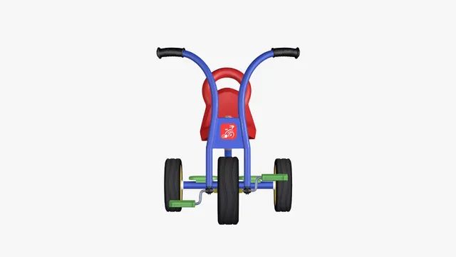 Triciclo Infantil Bandeirante Suporta 80kg Linha Escolar