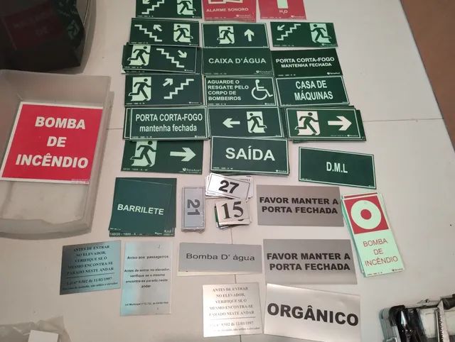 Diversas Placas de indicação  - Foto 4