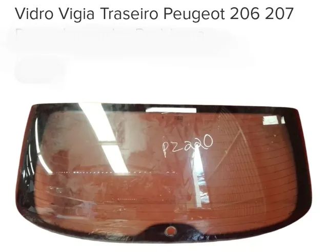 Vidro Vigia Tampa Traseira Peugeot Hatch 206 / 207 