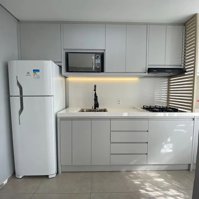 Cozinha pequena planejada - parcelo! 