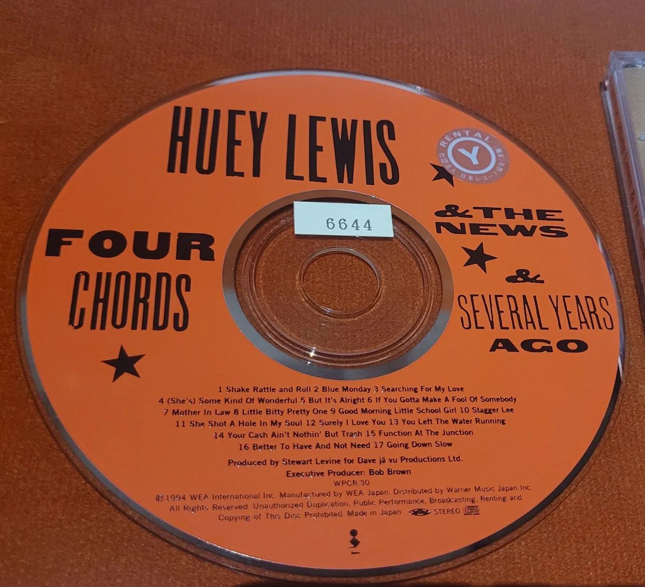 CD - Huey Lewis - Four Chords - Japonês  - Foto 3