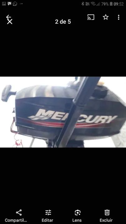 Motor de Popa Mercury