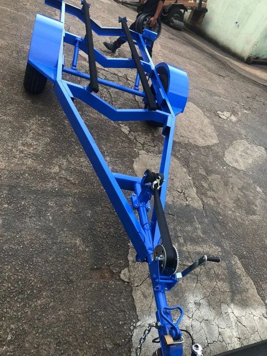 carreta para transporte de jet ski premium - Foto 5