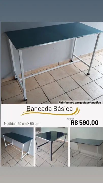 Bancadas de aço inox  - Foto 3