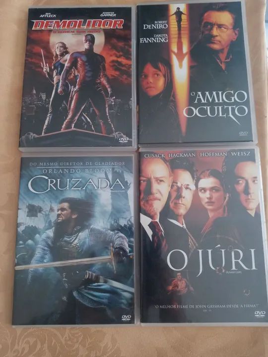 Quatro dvd,s original