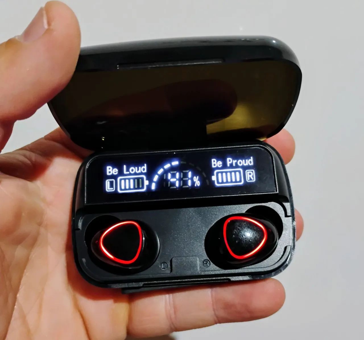 Fone de Ouvido Bluetooth M10 com Case de Carregamento - Foto 4