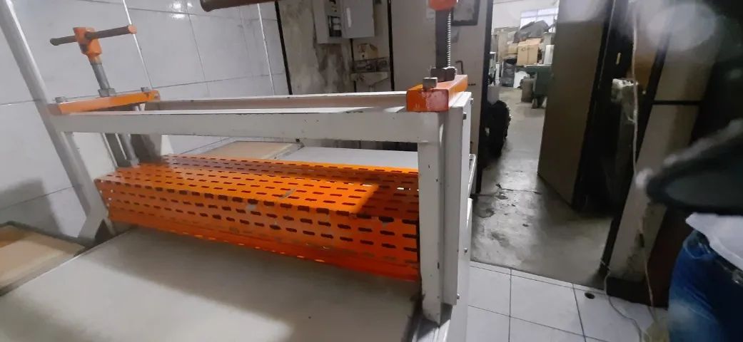 CALANDRA CORTE E VINCO SEMI-AUTOMÁTICA USADA - Foto 4