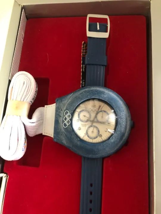 Relógio Swatch Cronógrafo Original edição limitada olimpíadas