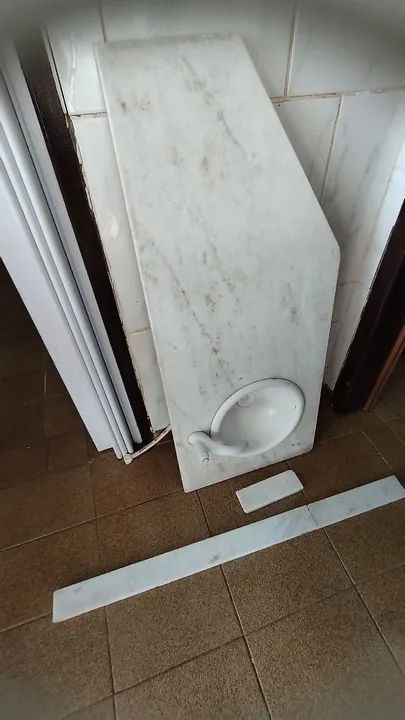 Cuba de mármore para banheiro - Foto 4