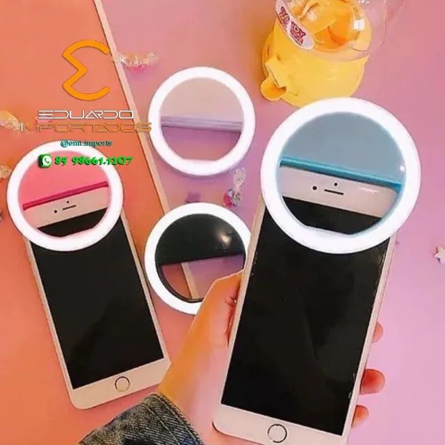 Mini Anel Ring Light de Selfie Para Celular