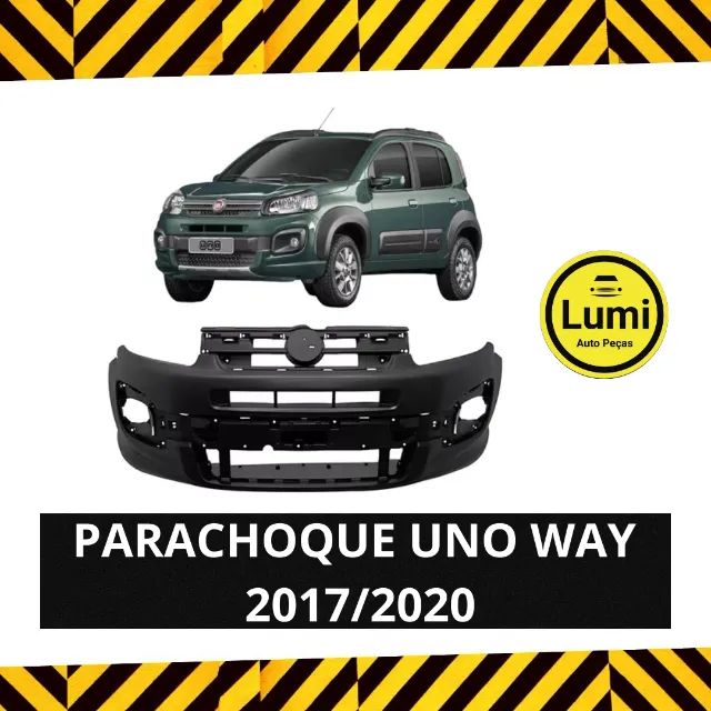 Parachoque dianteiro Fiat Novo Uno Way 2015 2016 - NOVO!!