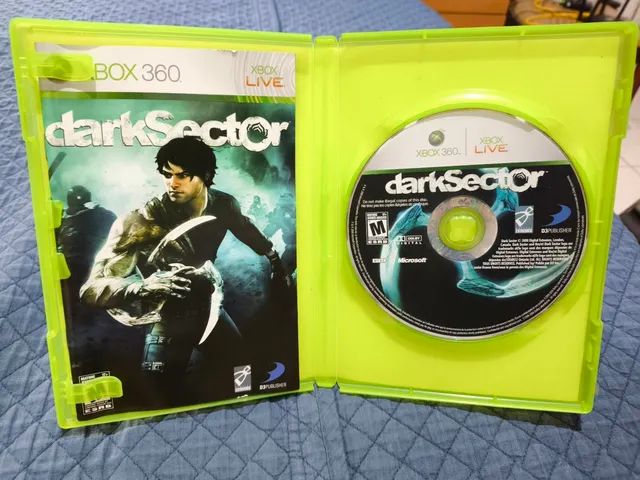 Dark Sector Xbox 360 Original, mídia Jogos de Vídeo Game