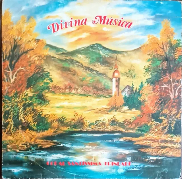 Lp Disco de Vinil Gospel Evangélico Coral Santíssima Trindade - Música divina - raro