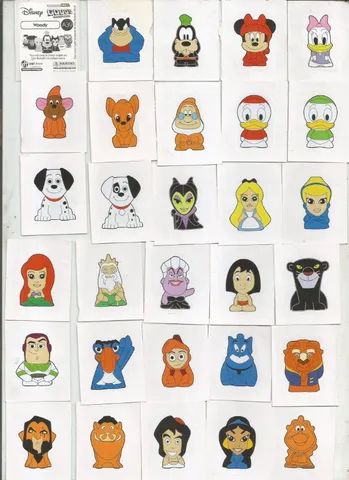 figurinhas gogos disney serie 2 - a partir 2.00 cada 