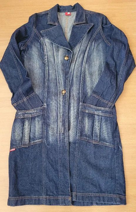 Sobretudo Jeans Feminino - Cambos 