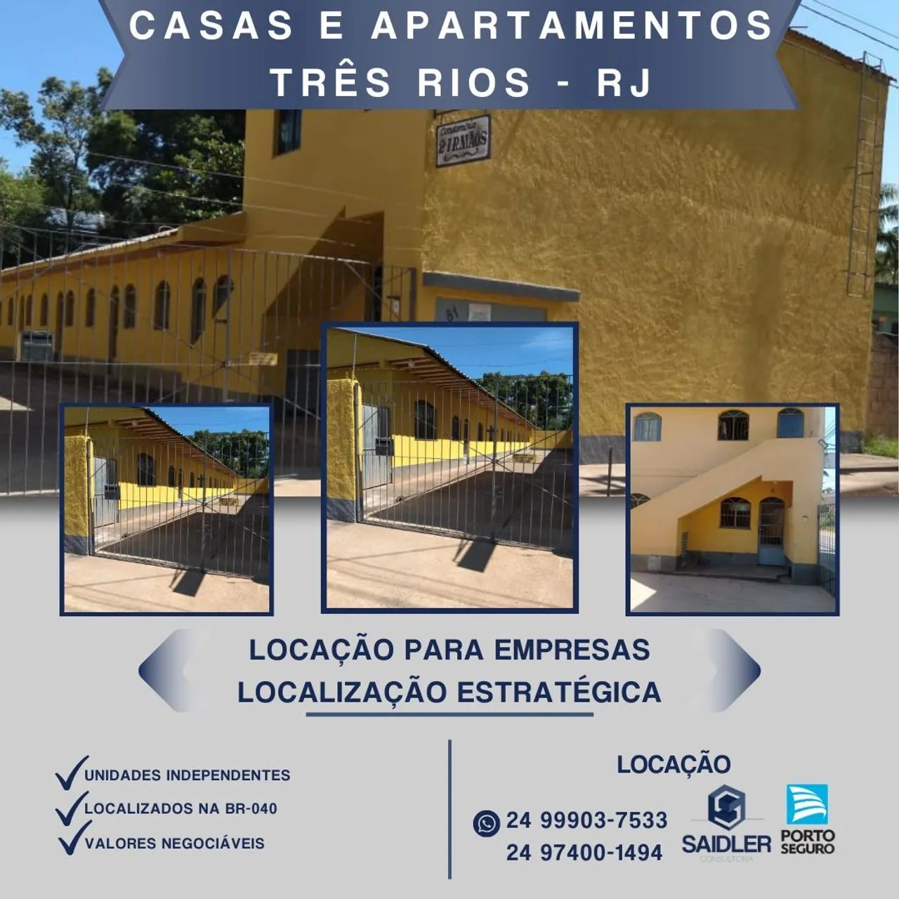 Locação para empresas em Três Rios RJ