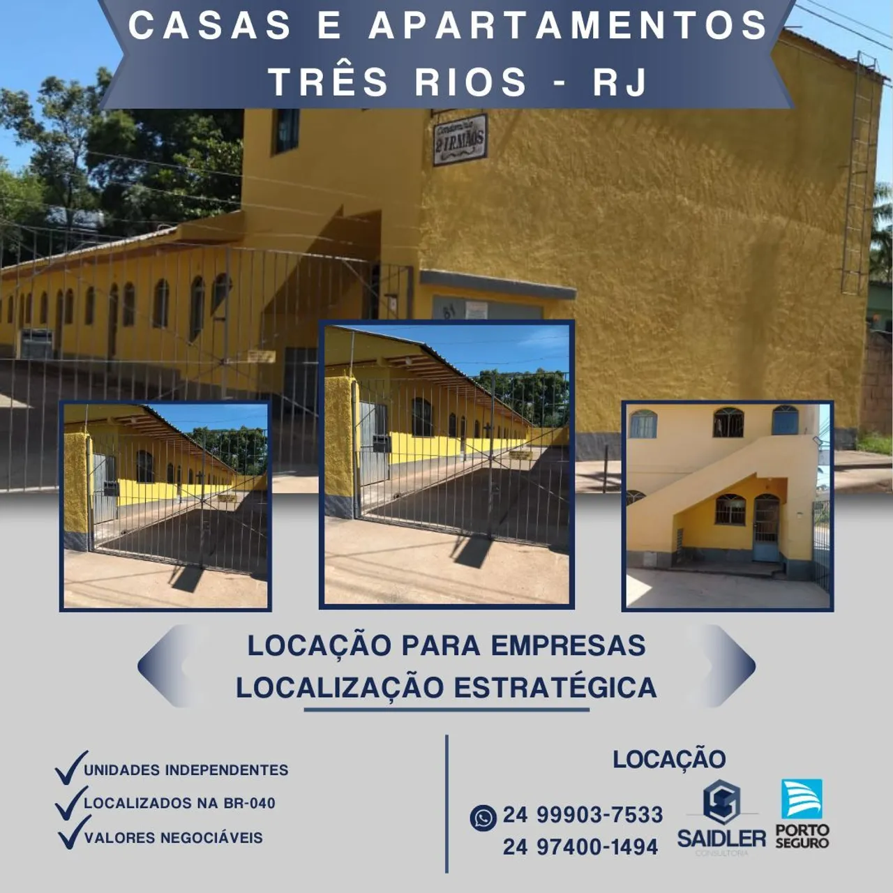 Locação para empresas em Três Rios RJ