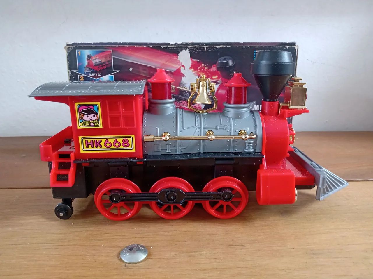 Trem de Brinquedo Elétrico Mini Locomotiva - Foto 3