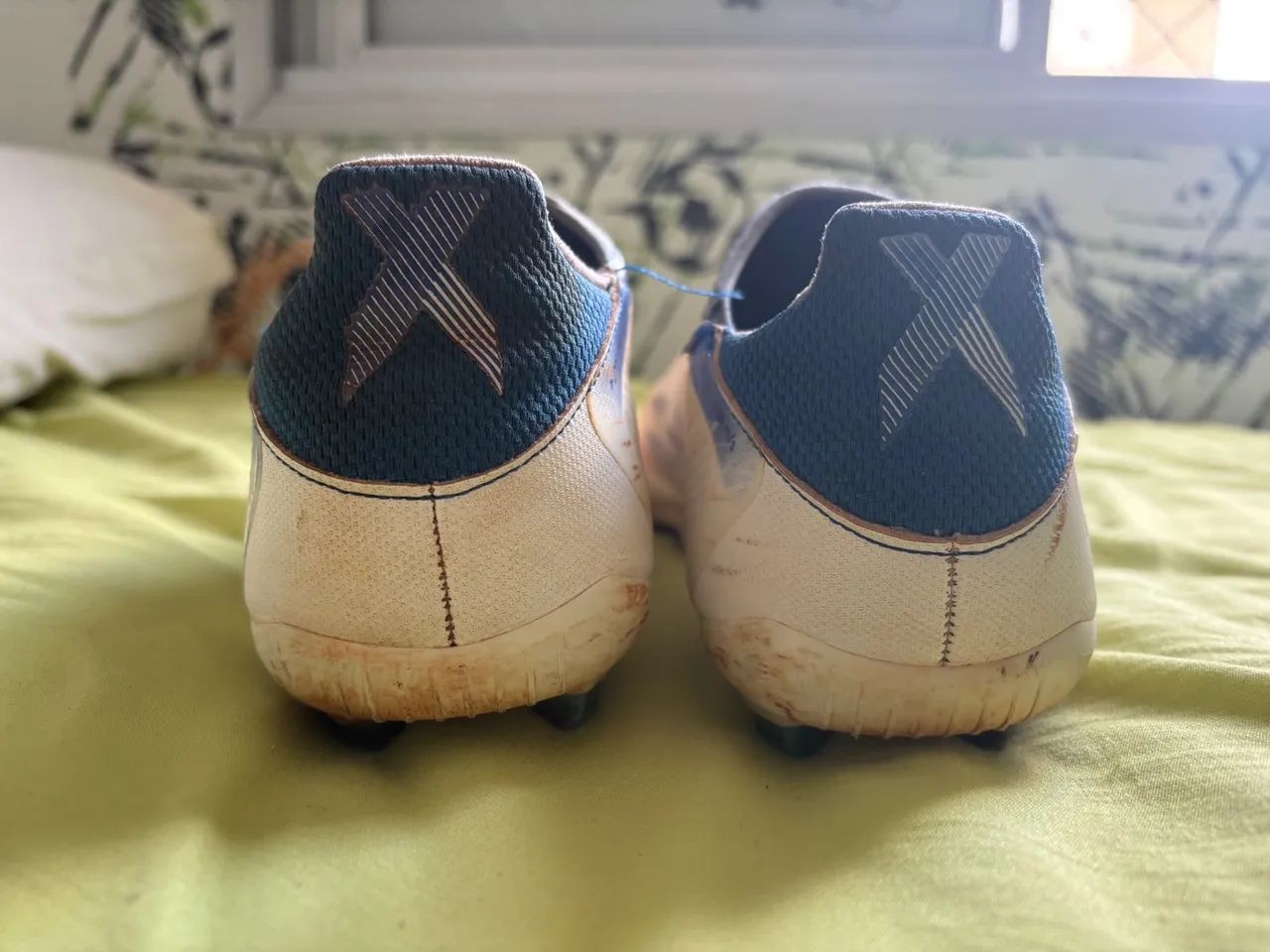 Chuteiras Adidas X - Tamanho 43 - Usadas - Foto 4