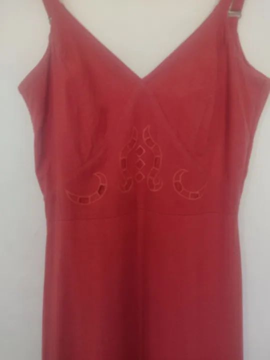 Vestido longo com bordado  - Foto 2