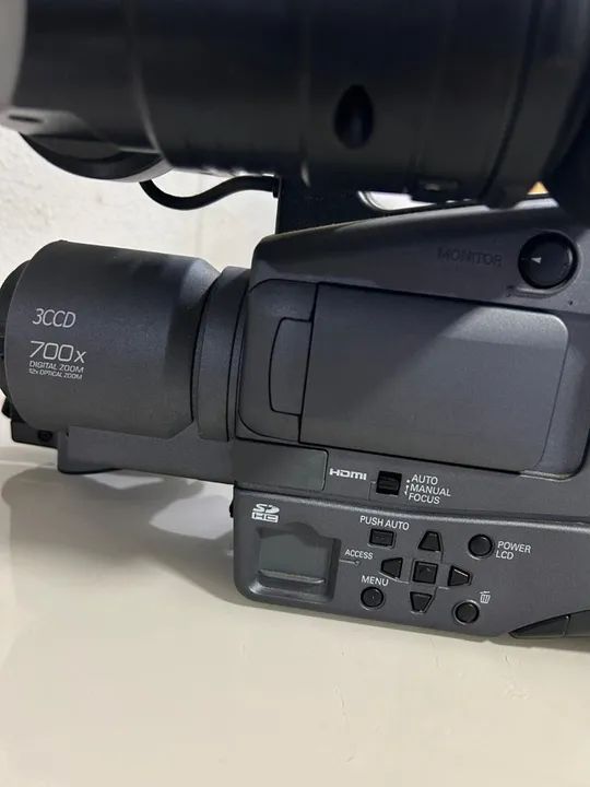 Câmera Filmadora Panasonic avchd + Tripé + bolsa Bag - Foto 2