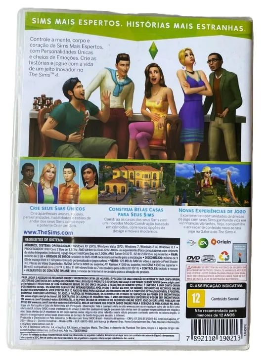 the sims 4 pc midia fisica original 2 cds - Foto 3