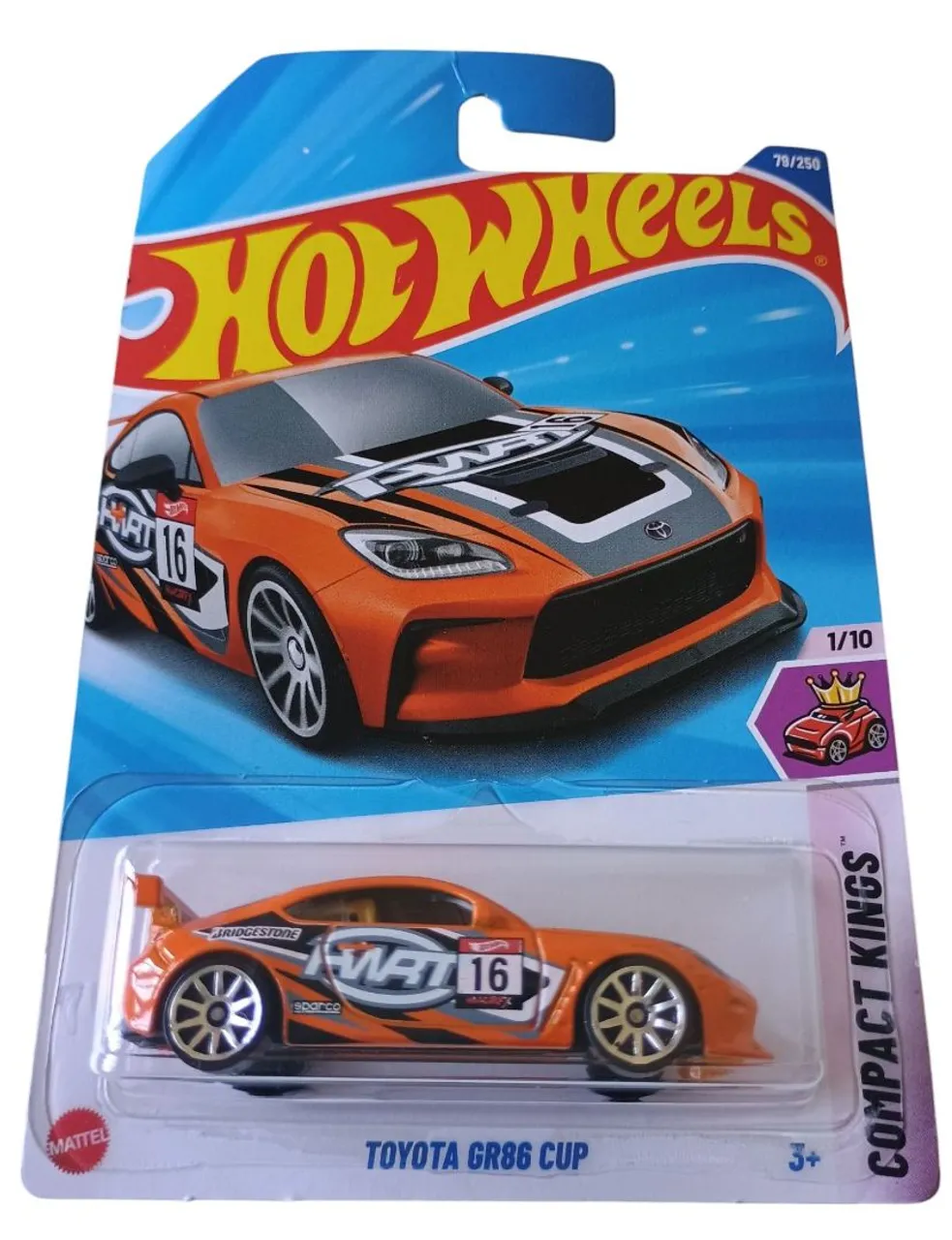 Hot Wheels Toyota GR86 Cup - 1/10