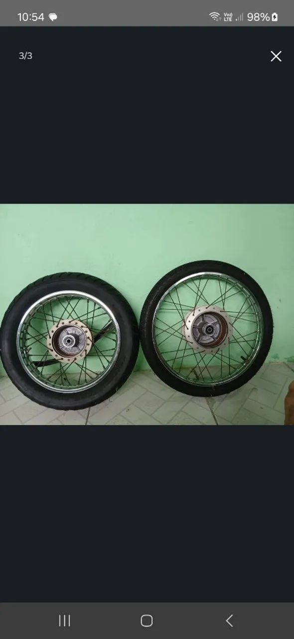Rodas de moto biz
