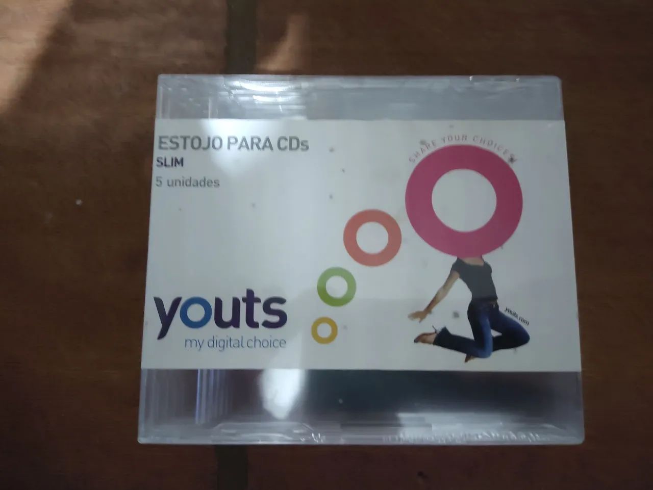 139 Estojo Slim para CDs -