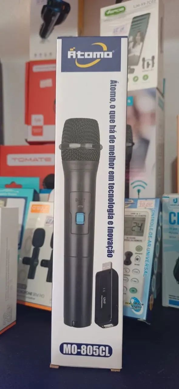 Microfone Sem Fio Átomo - NOVO - Foto 3
