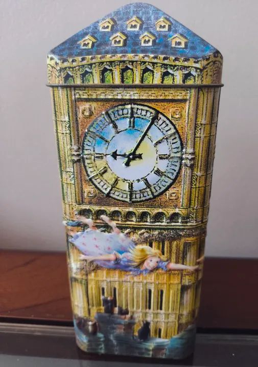 Cofre de lata Big Ben Peter Pan - Foto 4