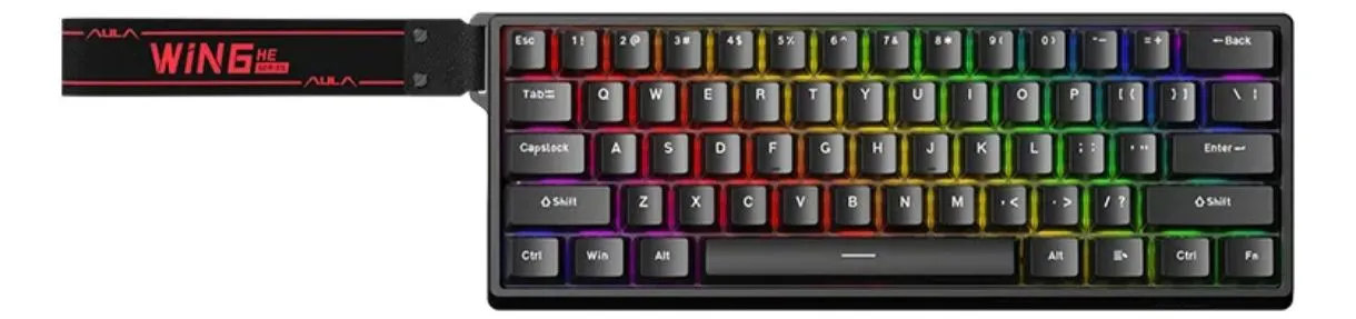 Teclado Magnético Aula Win60he Extreme Response 8k teclado preto - Lacrado