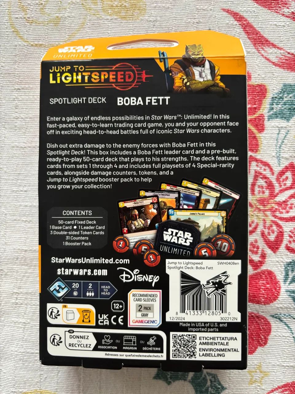 SPOTLIGHT DECK - Boba Fett Star Wars  - Foto 2