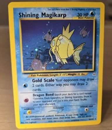 Magikarp Santa Carta Shining magikarp (lucas) - Hobbies e coleções - Santa Efigênia ...